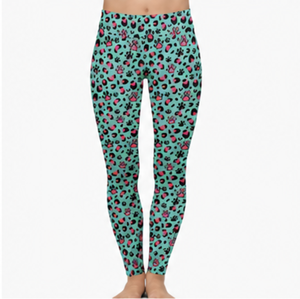 Leggings Deportivos de Cintura Alta para Mujer, Personalizados con Sublimación, para Yoga, Fitness, Running, Gimnasio y Entrenamiento - Product Image 2