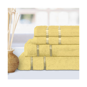 2023 High Quality Light Color Dobby Weave <b>Towels</b> With Glittery Strip Design Available <b>in</b> Pakistan on <b>Sale</b> - Product Image 4