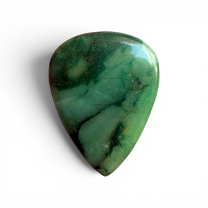 Cabujón de Jade Verde Natural, Corte Triangular, Pulido, Gema Suelta para Joyería - Product Image 2