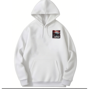 Sudadera con Capucha de Algodón para Hombre, Diseño Gráfico, Cómoda y Elegante, Manga Larga, Personalizable al por Mayor, Ropa Casual Urbana - Product Image 1