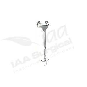 INSTRUMENTOS QUIRÚRGICOS IAA, Retractor Abdominal, Instrumento Quirúrgico Reutilizable de Acero Inoxidable, Aprobado por CE, Clase I, Modelo IAA-R-61 - Product Image 1