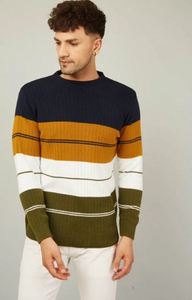 High Quality <b>Men</b> Warm Casual Winter Knit Top Comfortable Luxury Winter Sweater <b>Men</b> At Low Price By Exporeter - Product Image 2