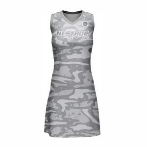 Vestido de Fútbol para Mujer con Estampado Sublimado, Sin Mangas, Transpirable, de Secado Rápido, Uniforme Deportivo - Product Image 2