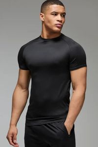 T-shirts de compression pour hommes, sport, fitness, entraînement, course à pied, couche de base respirante et à séchage rapide - Product Image 3
