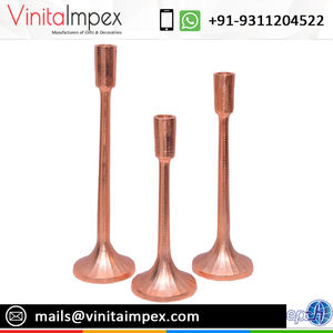 VICH-24809 Fer Métal Bougeoir - Product Image 2