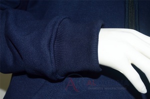 Custom Sportswear Trendy <b>Women's</b> <b>Navy</b> Blue Pullover Hoodie Soft Fleece 100% Cotton Breathable Casual Long Sleeve <b>Top</b> Custom - Product Image 3