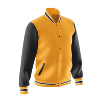 Vestes de baseball vintage pour hommes, personnalisables avec des patchs en chenille, broderie, écologiques, respirantes, en polyester/coton