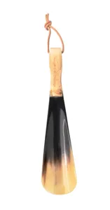 Hand Crafted Natural HORN <b>SHOE</b> Buffalo Horn Shoehorn with Handle Trending Handmade <b>Shoe</b> <b>Accessory</b> Trending premium buffalo horn - Product Image 6
