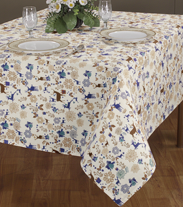 Mantel de Algodón para Cocina y Mesa de Comedor, Tela de Primera Calidad, Lavable a Máquina, Reutilizable, Cubierta de Mesa para el Hogar - Product Image 3