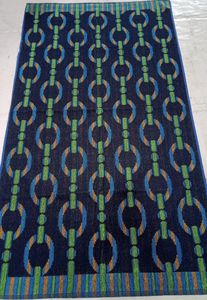 Luxury Woven Cotton <b>Towel</b> Modern Style Various Colors Plain Printed Eco-Friendly for <b>Bathroom</b> Beach Featuring Abstract Pattern - Product Image 2