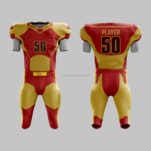 Vente en gros d'uniformes de football américain élégants avec sublimation personnalisés, maillots de football américain entièrement personnalisés - Product Image 1