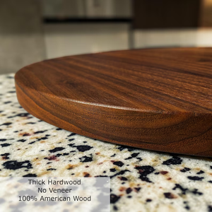 Unique Design Wooden Lazy Susan Handmade Rotating Spinning <b>Rack</b> High Quality Wooden by blossom craft india - Product Image 4