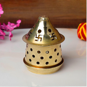 Brass Adjustable Wick Mechanical Oil akhand Diya <b>Stand</b> Holder Base Plate for Home Temple, available at wholesale prices. - Product Image 4