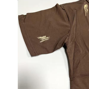 Camiseta Vintage de Algodón para Hombre, Cuello Redondo, Tela Ligeramente Elástica, Corte Holgado, Antiarrugas, Verano - Product Image 5