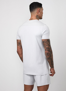 Factory High Quality Men's T-Shirts Top 100% Cotton Plain Casual Round Neck Short Sleeve Breathable Jersey <b>Tshirts</b> - Product Image 2
