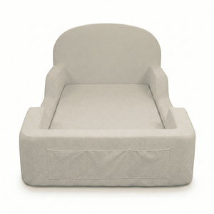 Canapé-lit pour tout-petits en mousse haute densité, design moderne, écologique, durable, confortable, taille complète, salon, chambre à coucher - Product Image 4