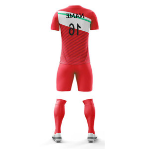 Concevez vos ensembles d'uniformes de football de haute qualité, design personnalisé, maillot de football vintage avec short, ensemble uniforme de rugby - Product Image 2