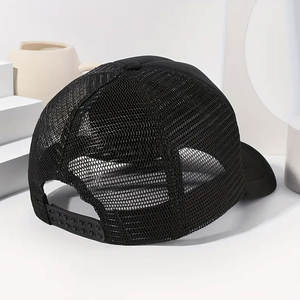 Gorra Trucker de Malla Transpirable con Cierre Clásico a Presión, Gorra Deportiva con Material Ligero - Product Image 3