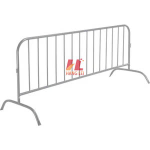 Barrières se pliantes portatives soudées par acier durable de contrôle des foules pour la circulation piétonnière et des événements - Product Image 1
