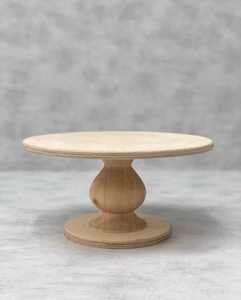 Support à gâteau rond en bois écologique, compatible lave-vaisselle, pour mariages et fêtes - Product Image 4