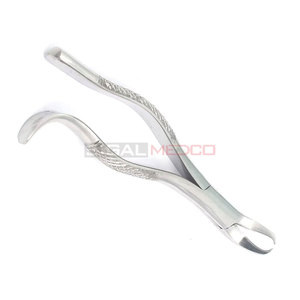 Premium Root Extracting Forceps #16 Lower Molar Universal <b>Cow</b> Horn High-Quality Dental Extraction Instrument - Product Image 4
