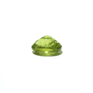 5.5 Ct Emerald Cut Peridot Loose Gemstone Faceted Oval for Fine Jewelry - Product Image 3