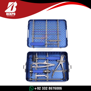 Kit d'instruments chirurgicaux orthopédiques vétérinaires, instrument pour clous élastiques, instruments chirurgicaux orthopédiques vétérinaires - Product Image 2