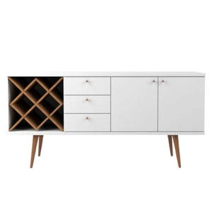 Soporte de TV de madera de calidad superior de estilo moderno y gabinete de sala de estar precios directos de fábrica al por mayor para uso en dormitorio y apartamento - Product Image 4