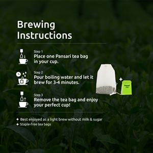 Té Negro Darjeeling Premium, 100 Bolsitas de Té (1.8g Cada Una), Auténtica Infusión India del Himalaya con Sabor Intenso - Product Image 4