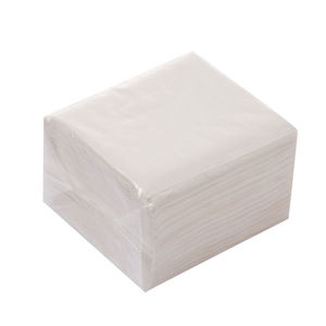 Serviettes en papier jetables de haute qualité, sans poussière, pour boissons, option hygiénique, avec ailettes, blanches, excellente absorption, en pâte vierge, offre spéciale - Product Image 6