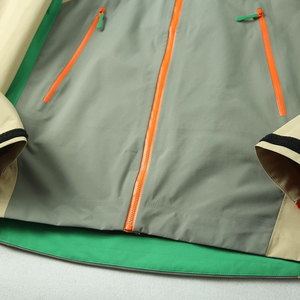 <b>Men's</b> Color Block Hooded <b>Jacket</b> <b>Lightweight</b> Waterproof Sporty Zip-Up Outdoor Coat Spring Casual Wear - Product Image 6