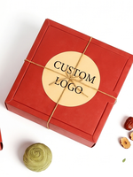 Boîte à gâteau imprimée de luxe avec service de logo personnalisé, boîte à gâteau pour la marque de boulangerie, emballage de desserts et utilisation en cadeau