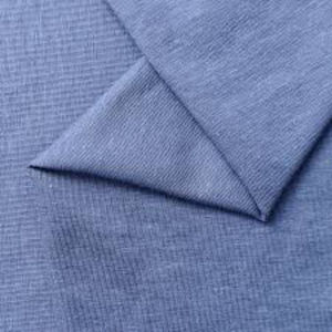 Tissu denim extensible doux en coton et polyester, en promotion - Product Image 3