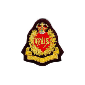 Badges de blazer tactiques brodés à la main en fil de bouillon, personnalisables avec épingle de sûreté, couleur et tissu en toile sur mesure, vente en gros - Product Image 6