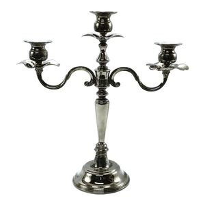 Candélabre en métal traditionnel, support de bougies classique à plusieurs bras pour table à manger, centre de table de mariage, objet de décoration intérieure - Product Image 4