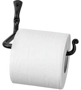 Porte-rouleau de papier toilette en métal suspendu, artisanat de haute qualité - Product Image 1
