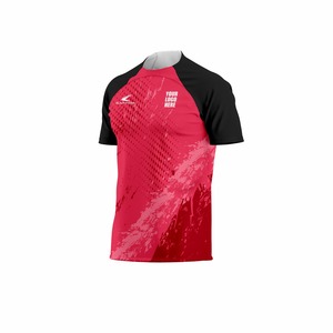 Servicio OEM Personalizado, Uniformes de Fútbol para Jugadores con Nombre Impreso por Transferencia Térmica, Manga Corta, Transpirables, 100% Poliéster, Paquete para Equipo - Product Image 3