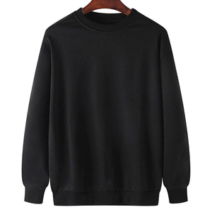 Sudadera con capucha gruesa unisex de talla grande, lisa, con logo personalizado, de manga raglán, extragrande para hombre - Product Image 1
