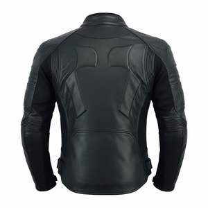 แจ็คเก็ตหนังสำหรับขี่มอเตอร์ไซค์แบบกันน้ำ พิมพ์ลายได้ตามสั่ง ขนาดพลัสไซส์  ปรับแต่งได้เต็มที่ - Product Image 2
