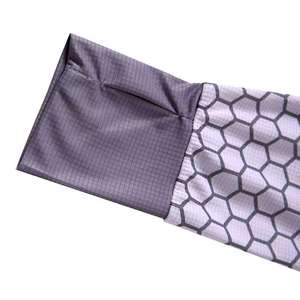 Chaqueta de Pesca con Capucha de Seda, Protección UV, Secado Rápido, Transpirable, Color Gris, Camisa de Pesca, Logotipo Personalizado Disponible - Product Image 5