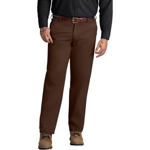 Pantalones de Trabajo Personalizados para Hombre, Color Marrón, 28W X 34L, Resistentes a las Manchas, Diseño de Frente Plano para Ropa de Trabajo - Product Image 4