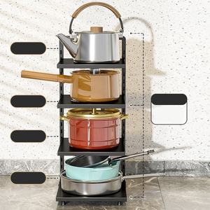 Étagère de rangement murale double niveau multifonction en fer durable pour cuisine, organisateur de qualité supérieure, vente directe d'usine en gros - Product Image 2