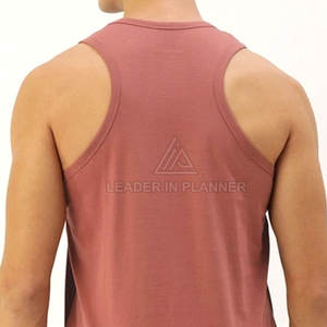 เสื้อกล้ามผู้ชายระบายอากาศได้ดี แบรนด์ส่วนตัว ขายส่ง เสื้อกล้ามออกกำลังกายขายดีที่สุด - Product Image 6