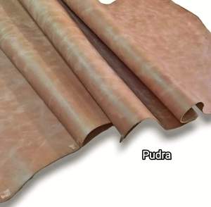 Cuero genuino de vaca y avestruz con diseño floral grabado, brillante, resistente al viento, suave al tacto, accesorios de artesanía de fábrica - Product Image 6