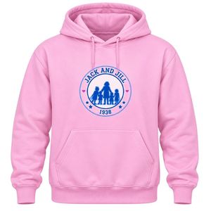 เสื้อฮู้ดดี้โอเวอร์ไซส์สำหรับผู้หญิง แบรนด์ Jack and Jill ทรงหลวมทันสมัย สวมใส่สบายๆ แบบลำลอง  รับสกรีนโลโก้ เสื้อผ้าแฟชั่น - Product Image 1