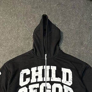 Ensemble de survêtement pour homme, design OEM, 100% polyester, personnalisable, polaire technique d'hiver, séchage rapide, coupe classique, sweat à capuche entièrement zippé et pantalon de jogging - Product Image 4