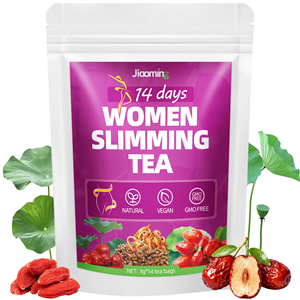 OEM ODM Listo para Enviar, Bolsitas de Té Adelgazante para Mujer, Mezcla Herbal Natural de Hoja de Loto y Cassia, Apoyo para el Control de Peso, 14 Bolsitas - Product Image 1