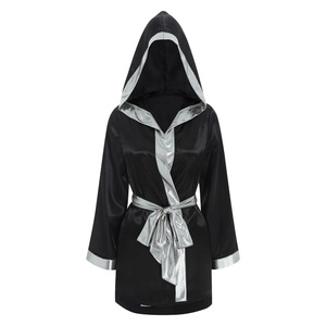 Robes de boxe respirantes en polyester, coupe ample, vêtements de sport, design personnalisable, logo, robe et tenue de MMA – Grande Vente - Product Image 6