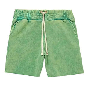 Pantalones Cortos de Tela 100% Algodón con Lavado Ácido, Diseño Moderno, Material de Primera Calidad, Nuevo Estilo, Lavado Ácido de Alta Calidad para Hombre - Product Image 1