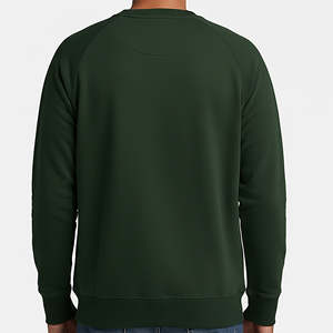 Nouveauté Hiver 2025 – Sweat-shirt unisexe en molleton 100 % coton, avec logo brodé personnalisé, appliqué, respirant et doublé, col rond - Product Image 4